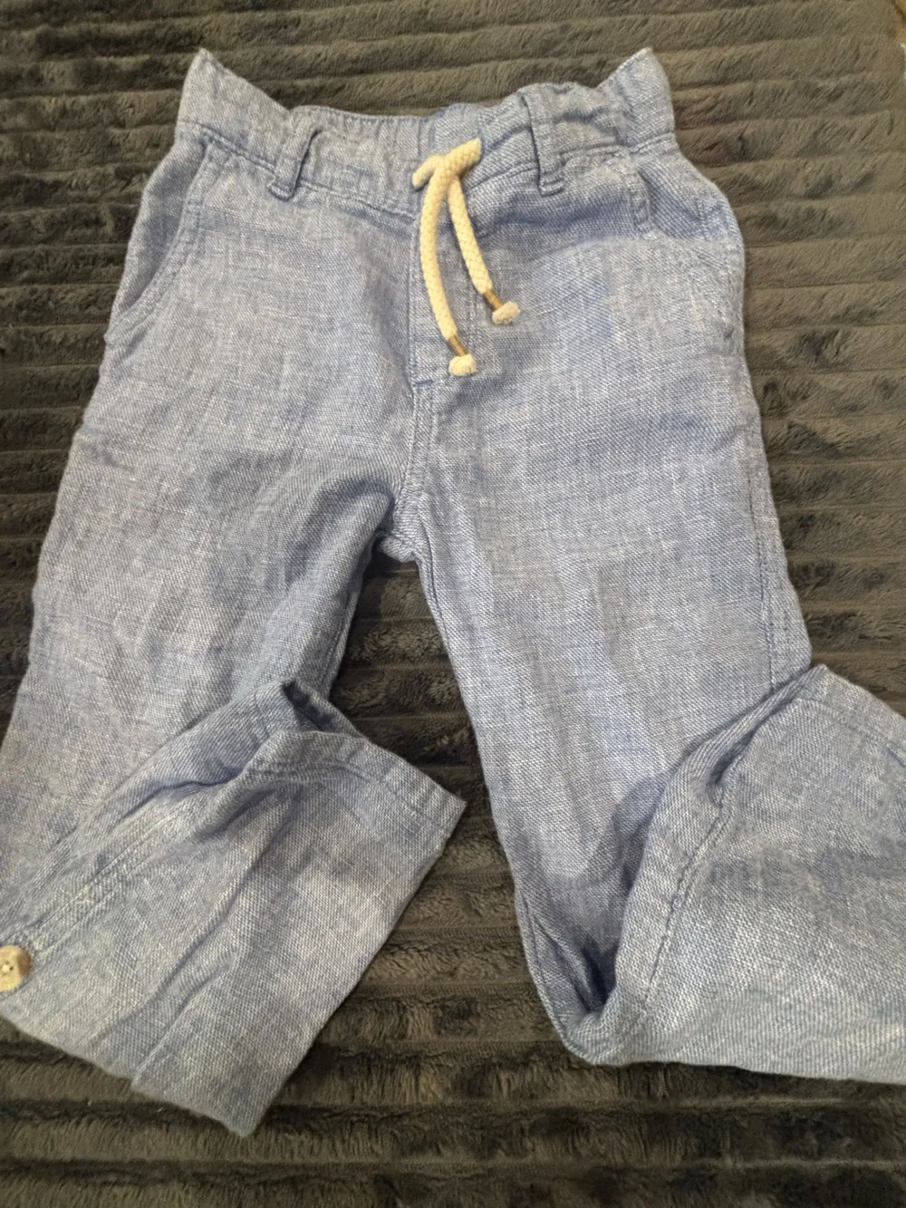 Gymboree Light Blue Drawstring Jogger Pants